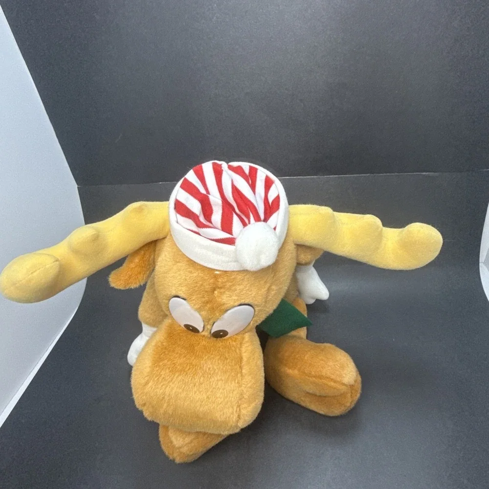 Vintage Macy's Christmas Bullwinkle Plush Stuffed Animal Moose 1996 Large 22